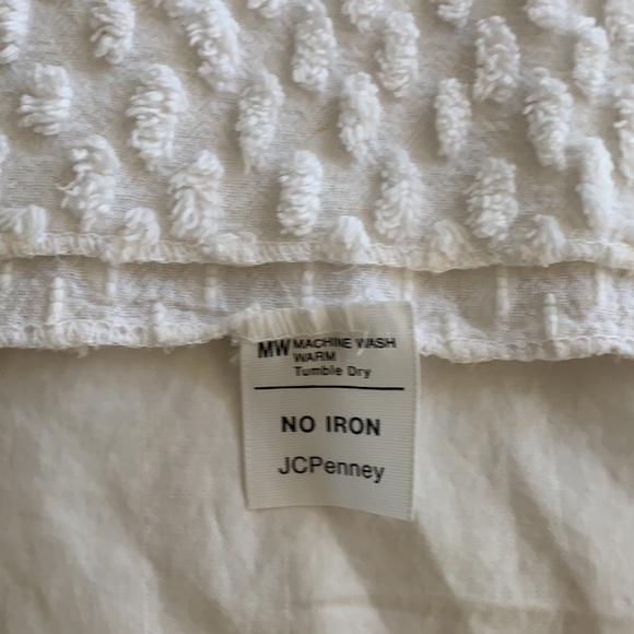 vintage bedspead Bedding Vintage Jc Penney White Pink Rose Fringe Chenille Bedspread 96 X 8
